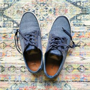 ALDO sneakers cotton/denim blue size 10